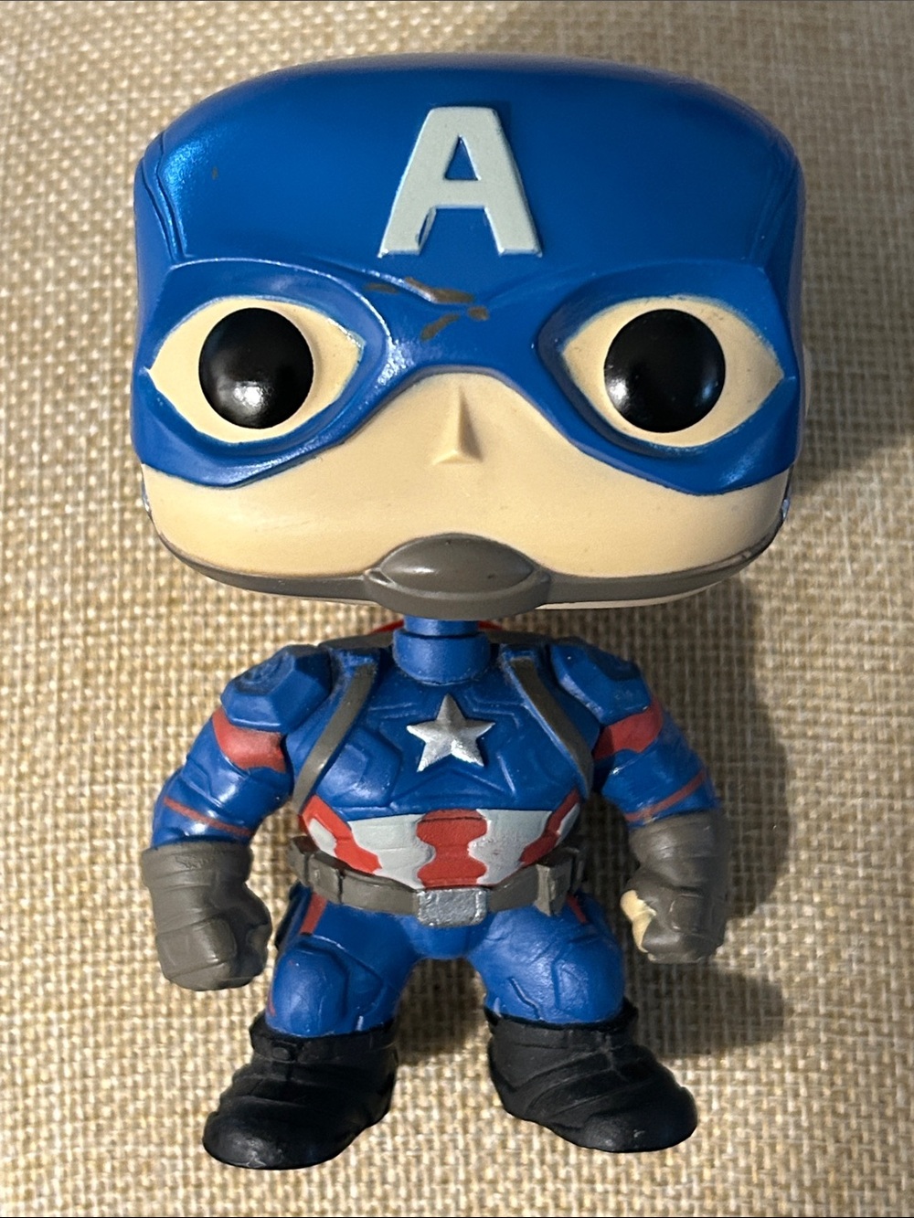 Funko Pop! Marvel Captain America vinyl figure from Captain America: Civil war